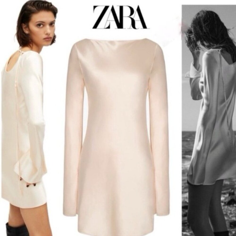 Zara x Kaia Gerber Bias Dress